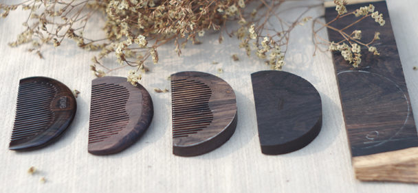 From raw Ziguangtan timber to finished comb �?every step handcrafted